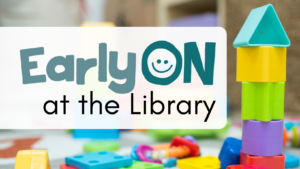 EarlyOn at the Library logo