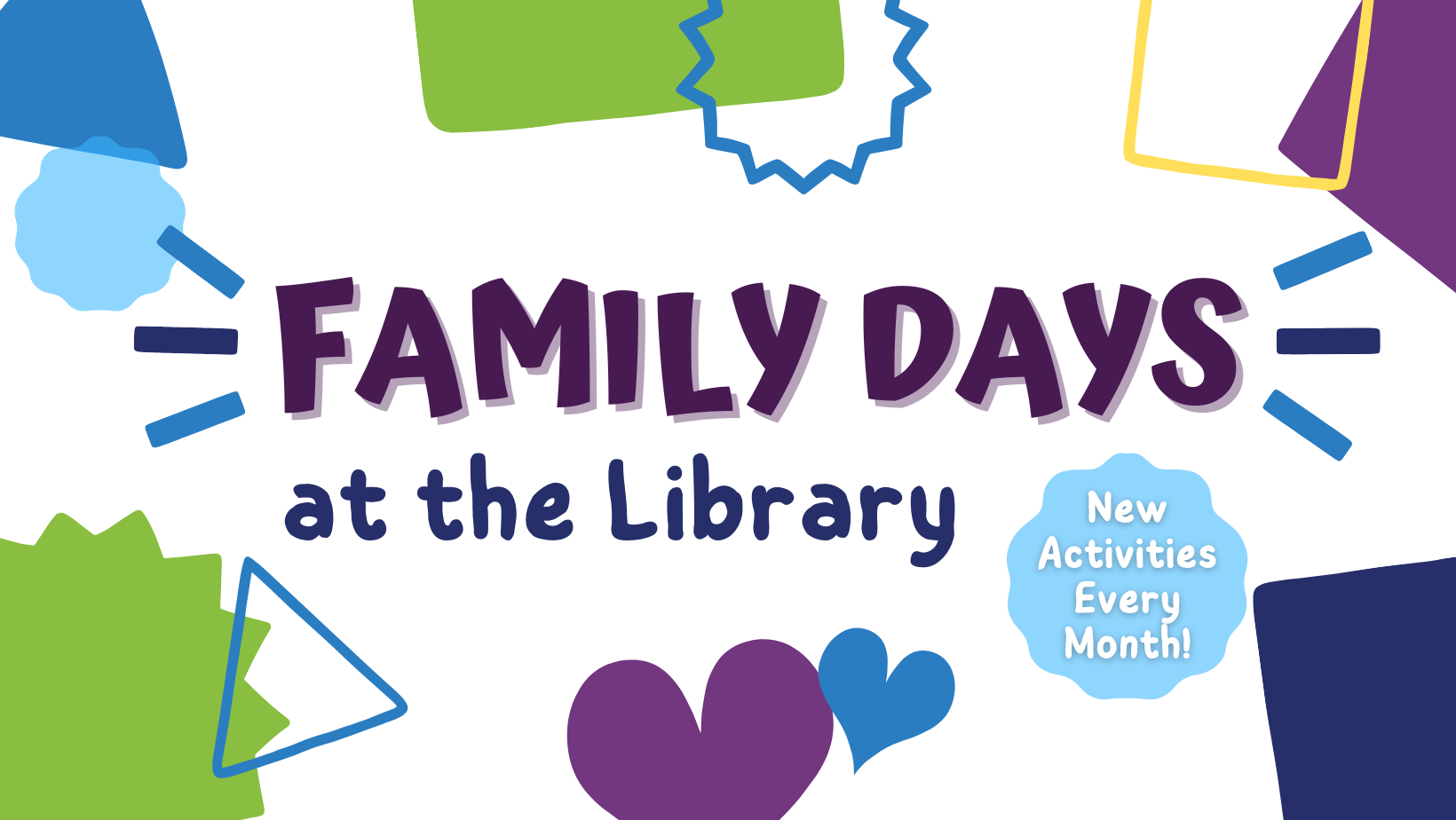 Family Days at the Library logo