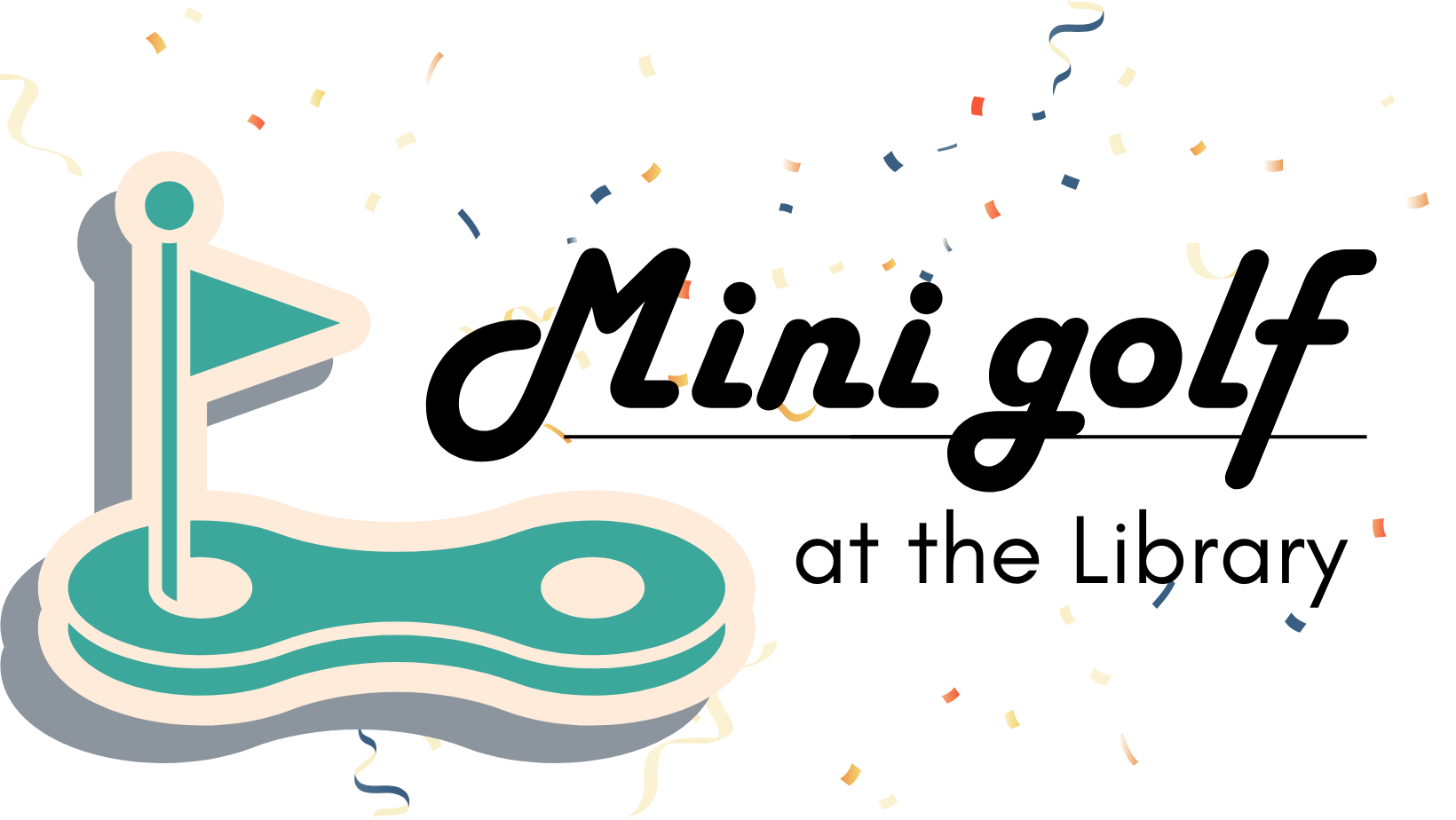 Mini golf at the library